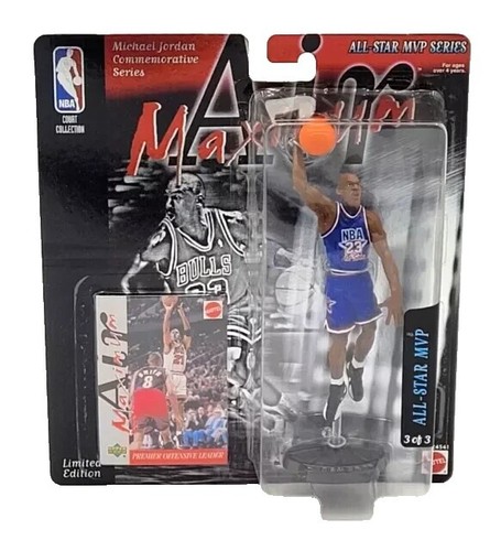 NBA Super Stars Court Collection 1998-99 Michael Jordan Red Jersey