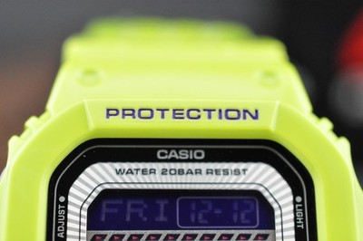 Casio G-Shock G-Lide GLS-5600V-3 World Time Watch - Rare Edition