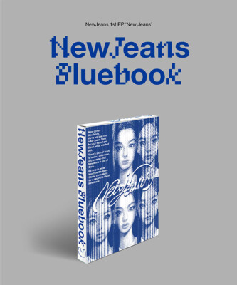 NEWJEANS NEW JEANS 1st EP Album BLUE BOOK CD+2 Book+6 Photo Card+