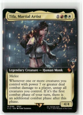 Tifa, Martial Artist Extended Art - Commander FINAL FANTASY MTG NM