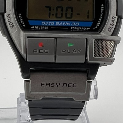 Vintage 1998 Casio Db-v300 Digital Rec Data Bank 30 Watch Module