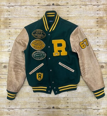 Ralph Lauren Polo Varsity Letterman Jacket | eBay