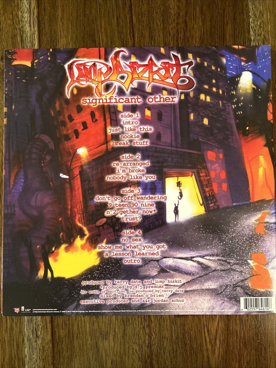 Limp Bizkit' Band Signed 'Significant Other' Vinyl Album 'Fred