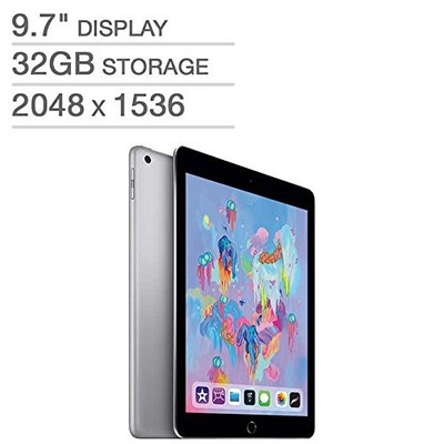 Apple iPad 6th Gen 32GB Space Gray Wi-Fi MR7F2LL/A | eBay