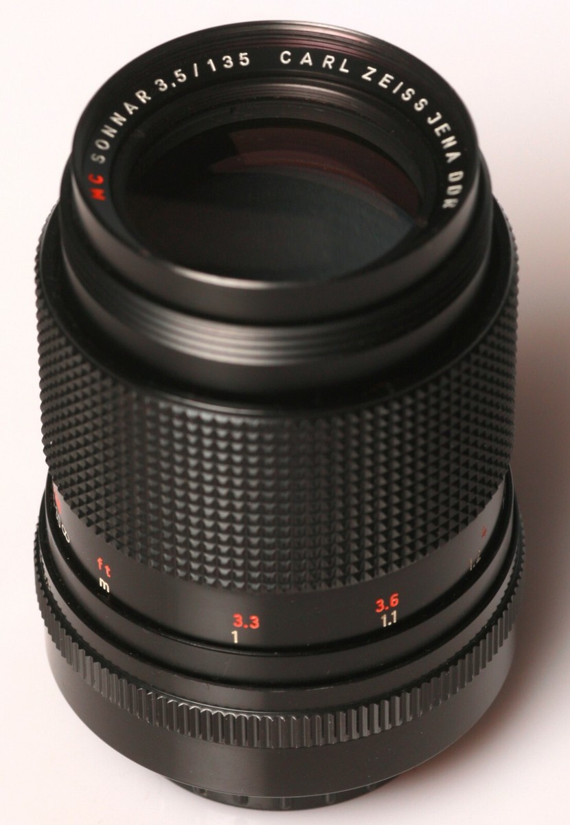 CARL ZEISS JENA SONNAR MC 135mm f/3.5 M42 MINT 0704 | eBay