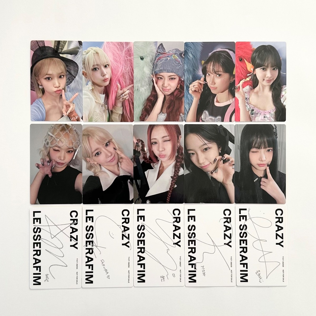 LE SSERAFIM] CRAZY JP / Solo Jacket ver. Photocard PC Chaewon | eBay