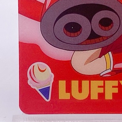 Luffy One Piece Baskin Robbins Collaboration Clear Card Anime