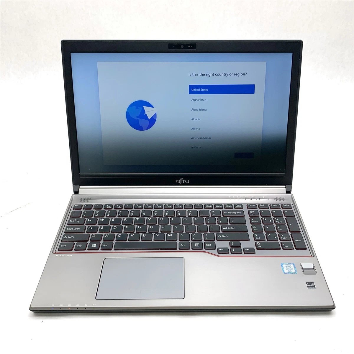 Fujitsu 8 GB RAM PC Laptops & Netbooks 256 GB SSD Capacity for