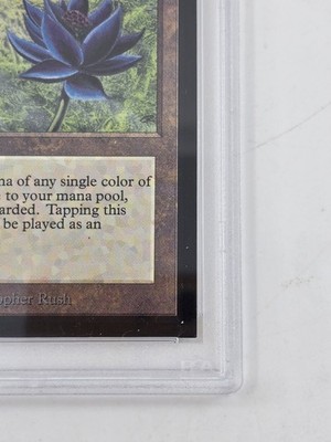 1993 MAGIC THE GATHERING COLLECTOR'S EDITION BLACK LOTUS NM PSA 7