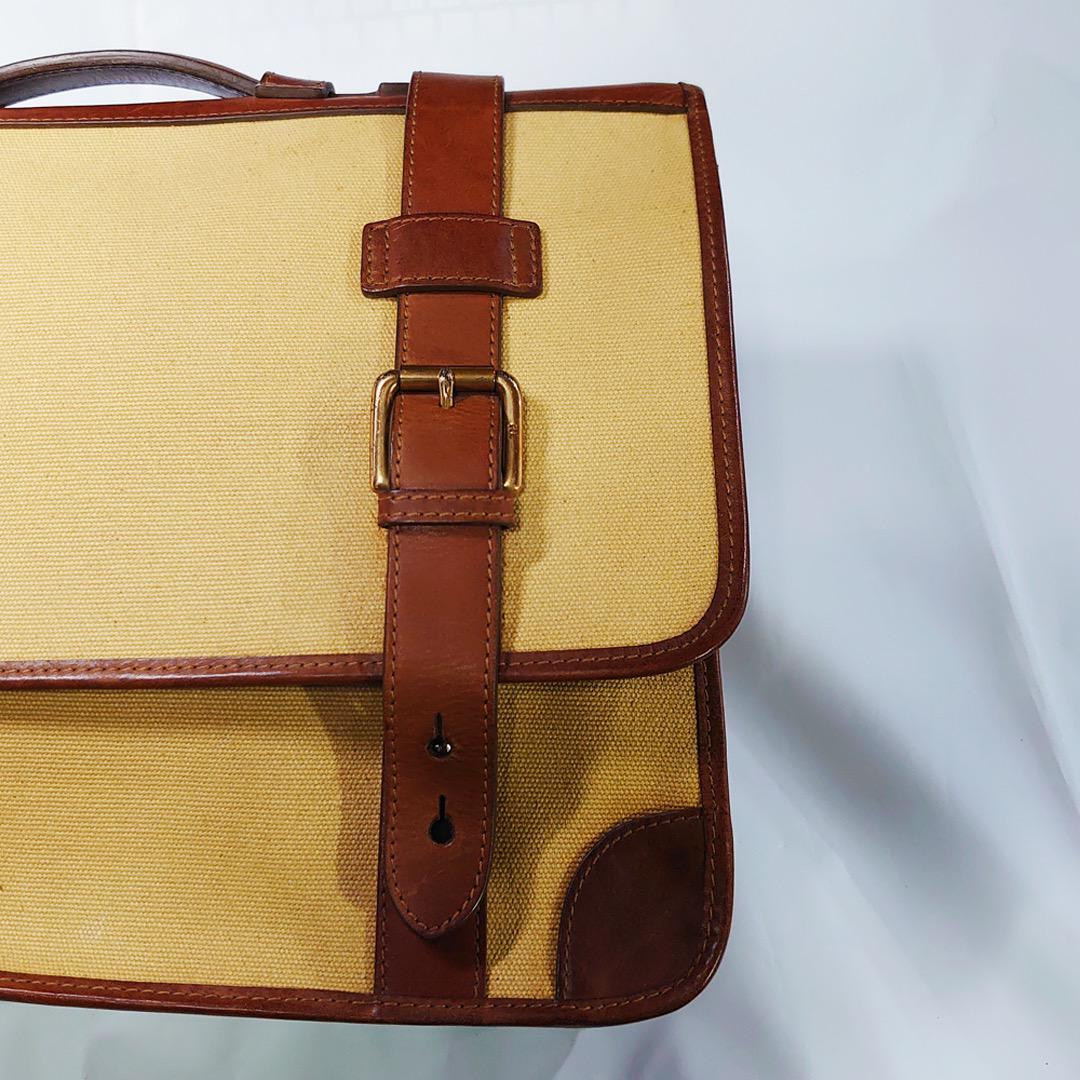 POLO by Ralph Lauren◇ビンテージ サファリ ビジネスバッグ