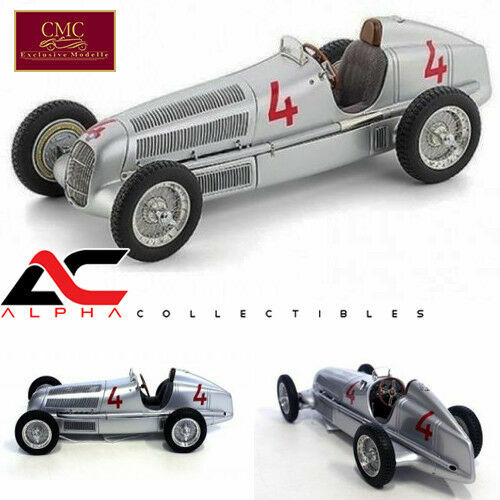 CMC 1/18 Scale Model Car M-027 - 1938-1939 Auto Union Typ D