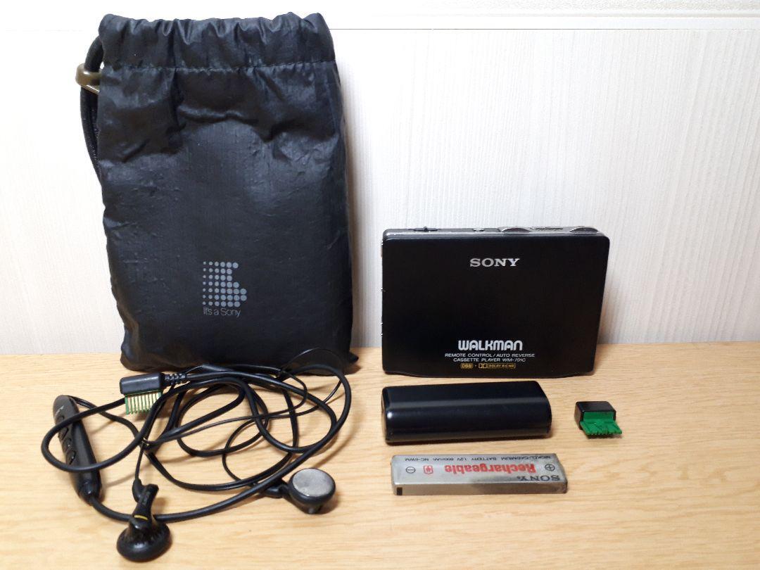 Sony's WM-701C Walkman Portable Cassette Player Black With