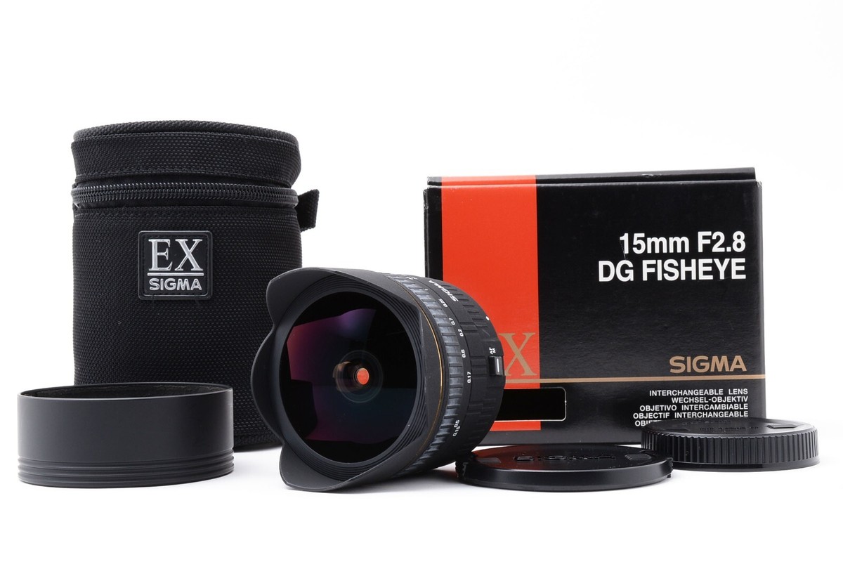 SIGMA 15mm f2.8 EX FISHEYE 【EFマウント】 【公式通販】