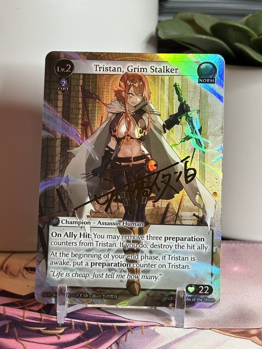 Grand Archive TCG Tristan, Grim Stalker - DOA Alter EN-019 - CSR