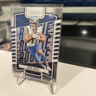 2023 Panini Absolute Puka Nacua Rookie Card #189 Los Angeles Rams