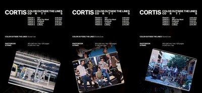 K-POP CORTIS 1st EP Album [COLOR OUTSIDE THE LINES] Random Ver. CD