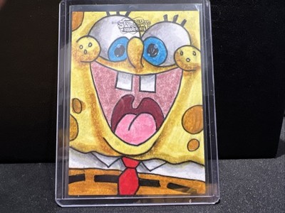 Topps Spongebob Squarepants 1/1 Sketch Card One Of One 2025 25th
