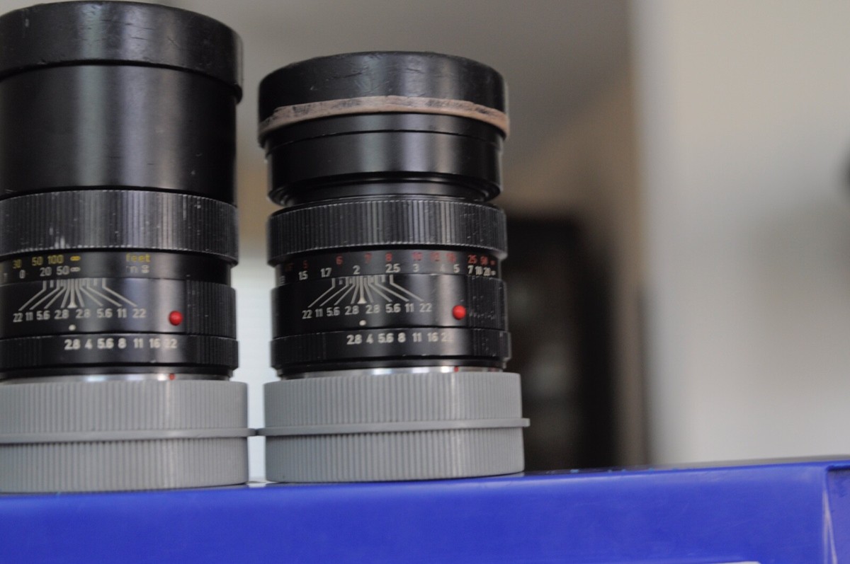 Leica Elmarit R 135mm f/2.8 and 90mm F2.8 For Leica R, Sony Canon