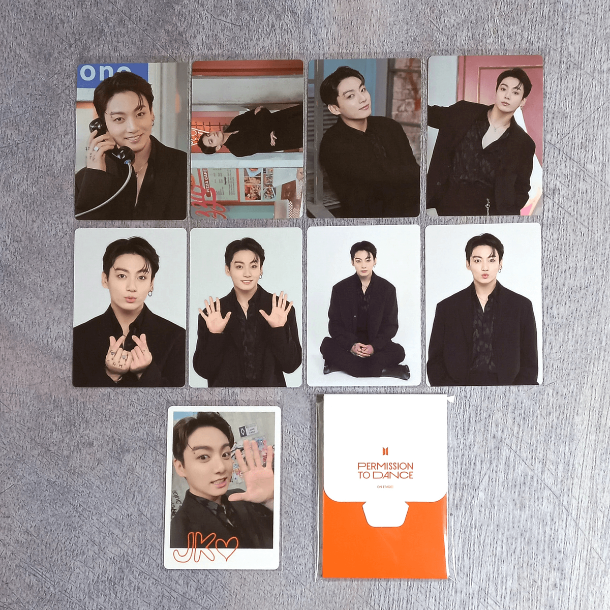 BTS Permission To Dance On Stage Mini Photo Card - Complete