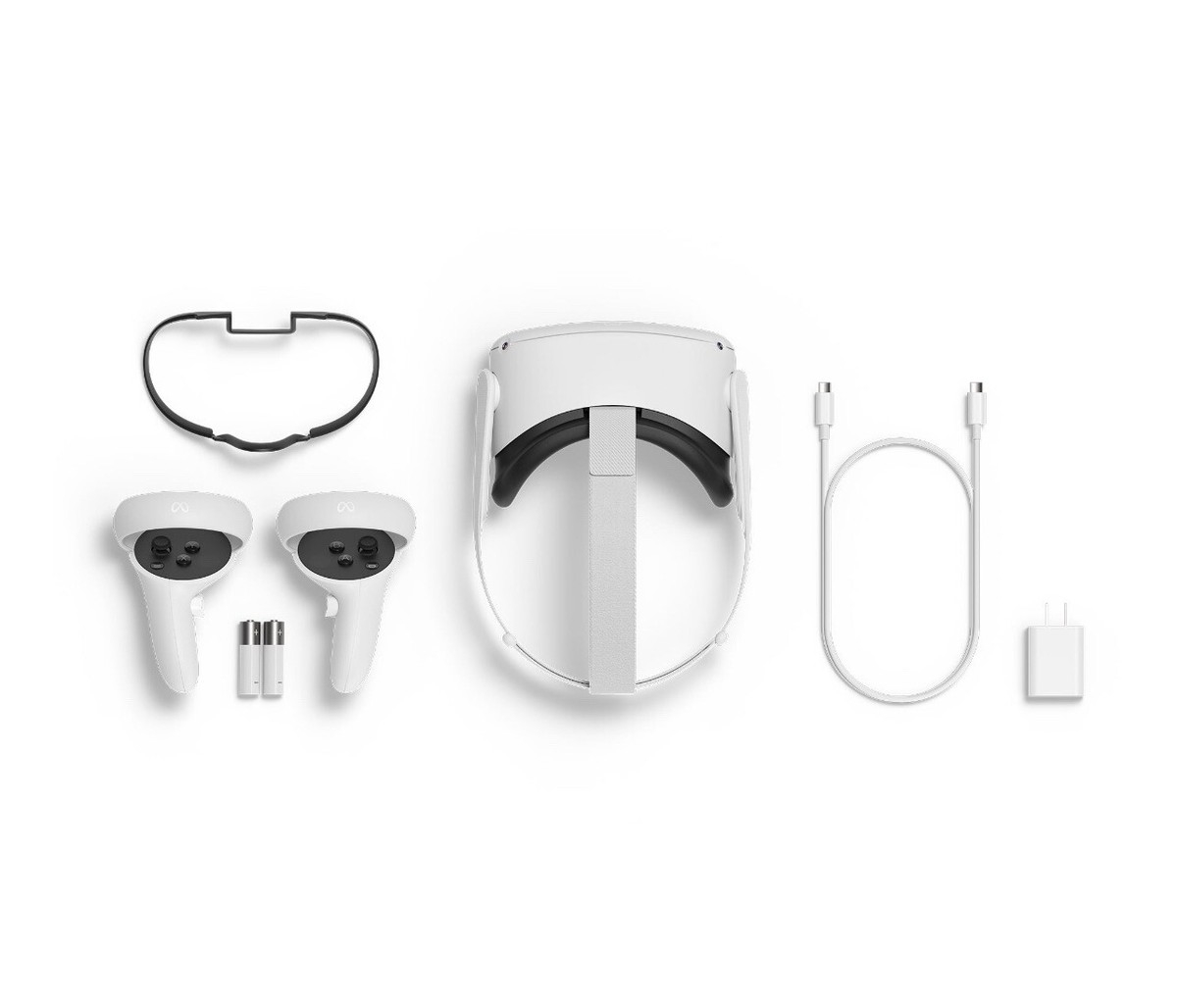 Meta Oculus Quest 2 256GB Standalone VR Headset - White