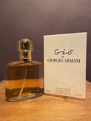 Vintage Gio De GIORGIO ARMANI 1.7 OZ /50 ML Women's Eau de Parfum