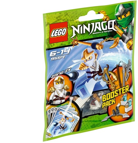 LEGO NINJAGO: Zane ZX (9554) Booster Pack. 2012 Retired. NEW