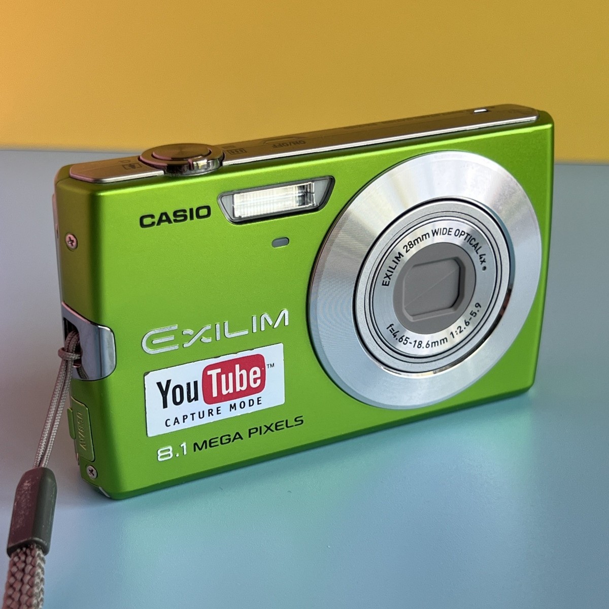 Casio Exilim 8.1MP Digital Camera YouTube Capture Mode - For Parts
