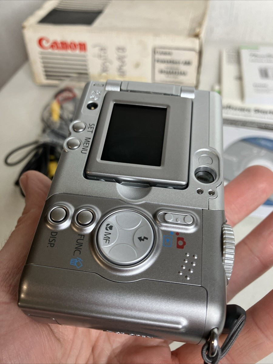 CANON PowerShot A80 Digital Camera, 4MP, Unique Accessories