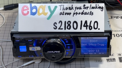 Alpine iDA-X100 MP3/WMA/AAC USB Player Audio Head Unit Bluetooth