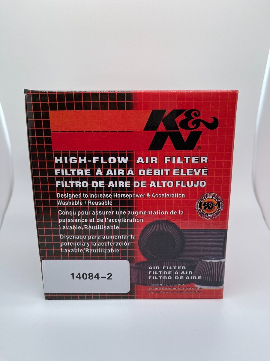 K&N replacement reusable intake filter 3