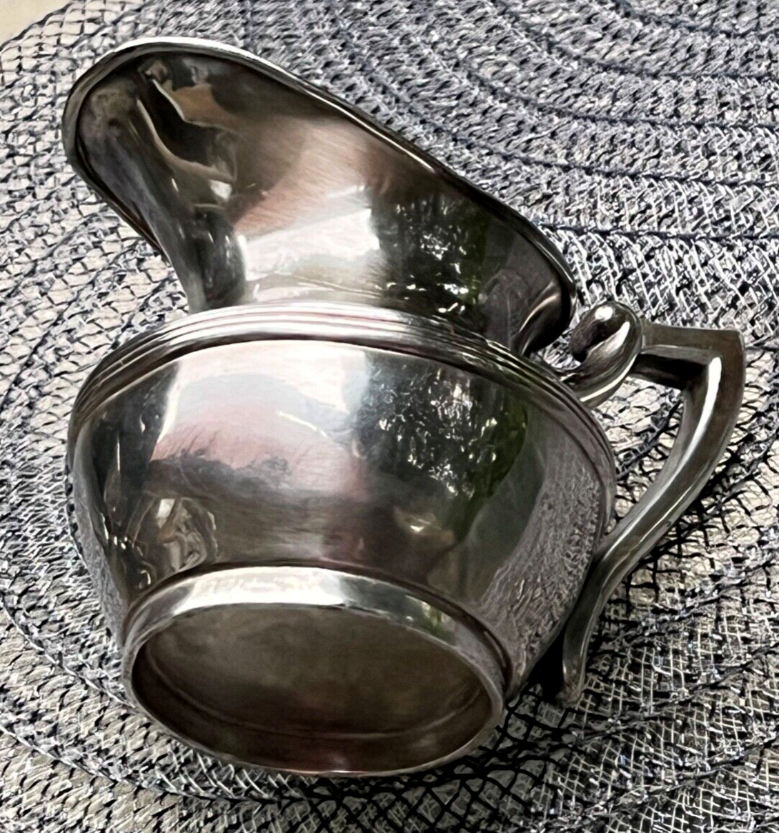 Vintage Classic Poole Silver Co. Creamer 2955 made in Taunton