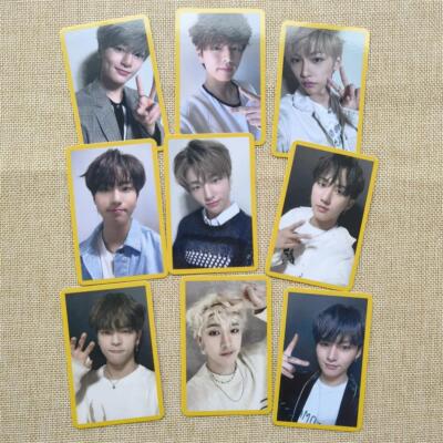 Kpop STRAY KIDS Cle 2: Yellow Wood Photocard Self Made Autograph