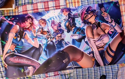 le sserafim overwatch 2 mouse pad OG ver overwatch 2 length pad