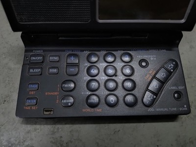 Sony ICF-SW100 World Band FM/AM SW LW Radio + AN-100A Antenna