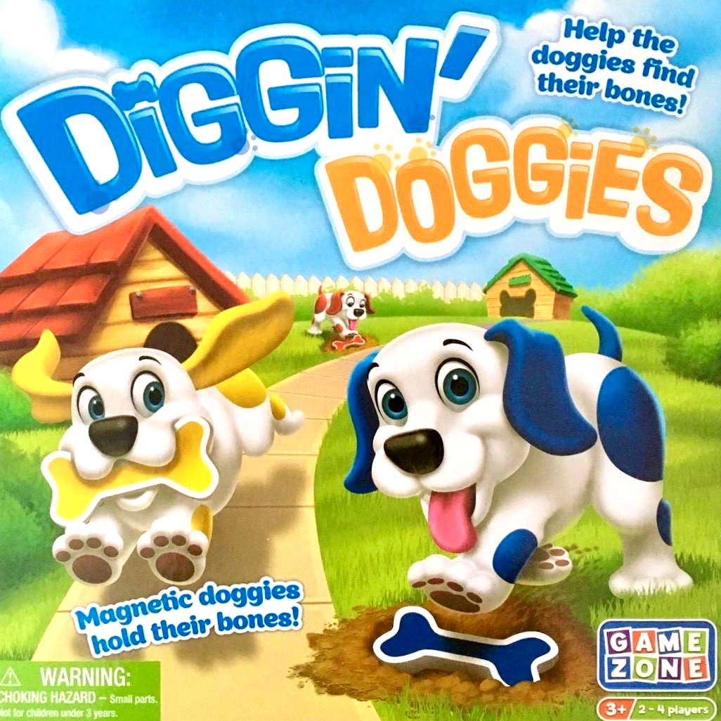 Diggin' Doggies Game Individual Replacement Pieces Parts Pick What