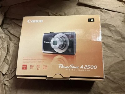 Canon PowerShot A2500 16.0MP Digital Camera - Red for sale online
