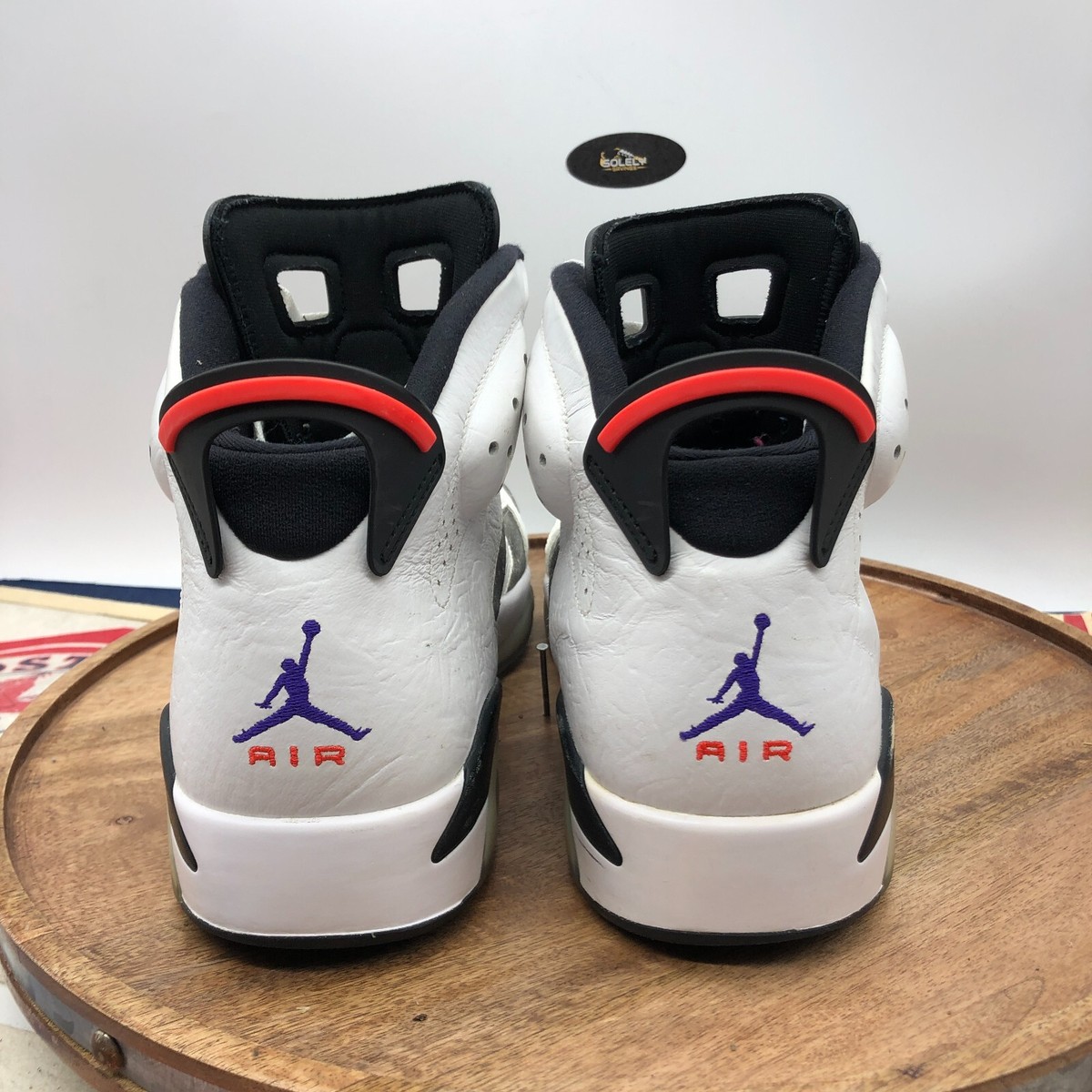 Nike Mens Air Jordan 6 LTR Retro Flint Grey Flight Nostalgia