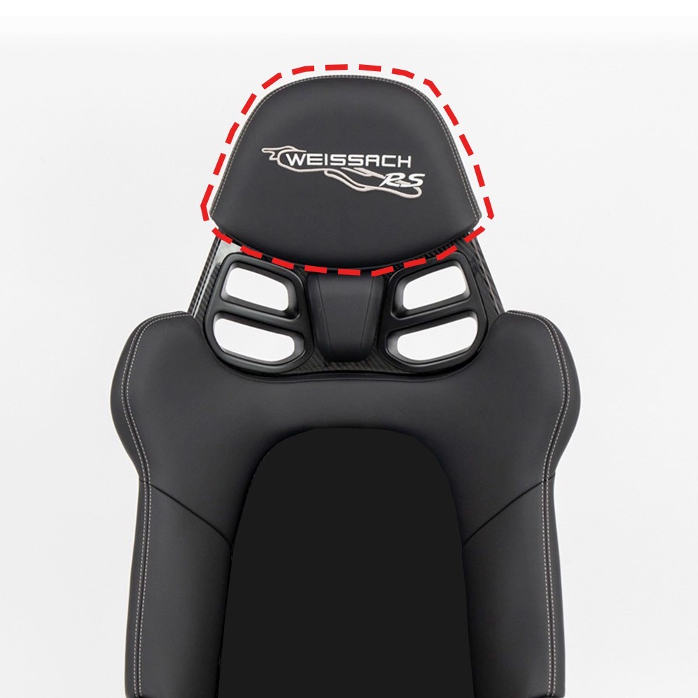 Bucket Seats Headrest Cover for Porsche 992/991.2/981/918 GT3/GT4
