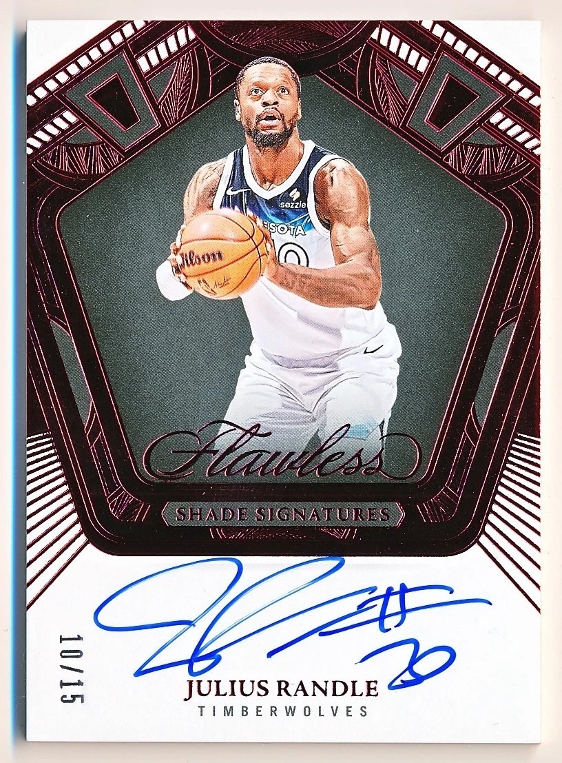 Julius Randle Basketball Serial Numbered Sports Trading Cards