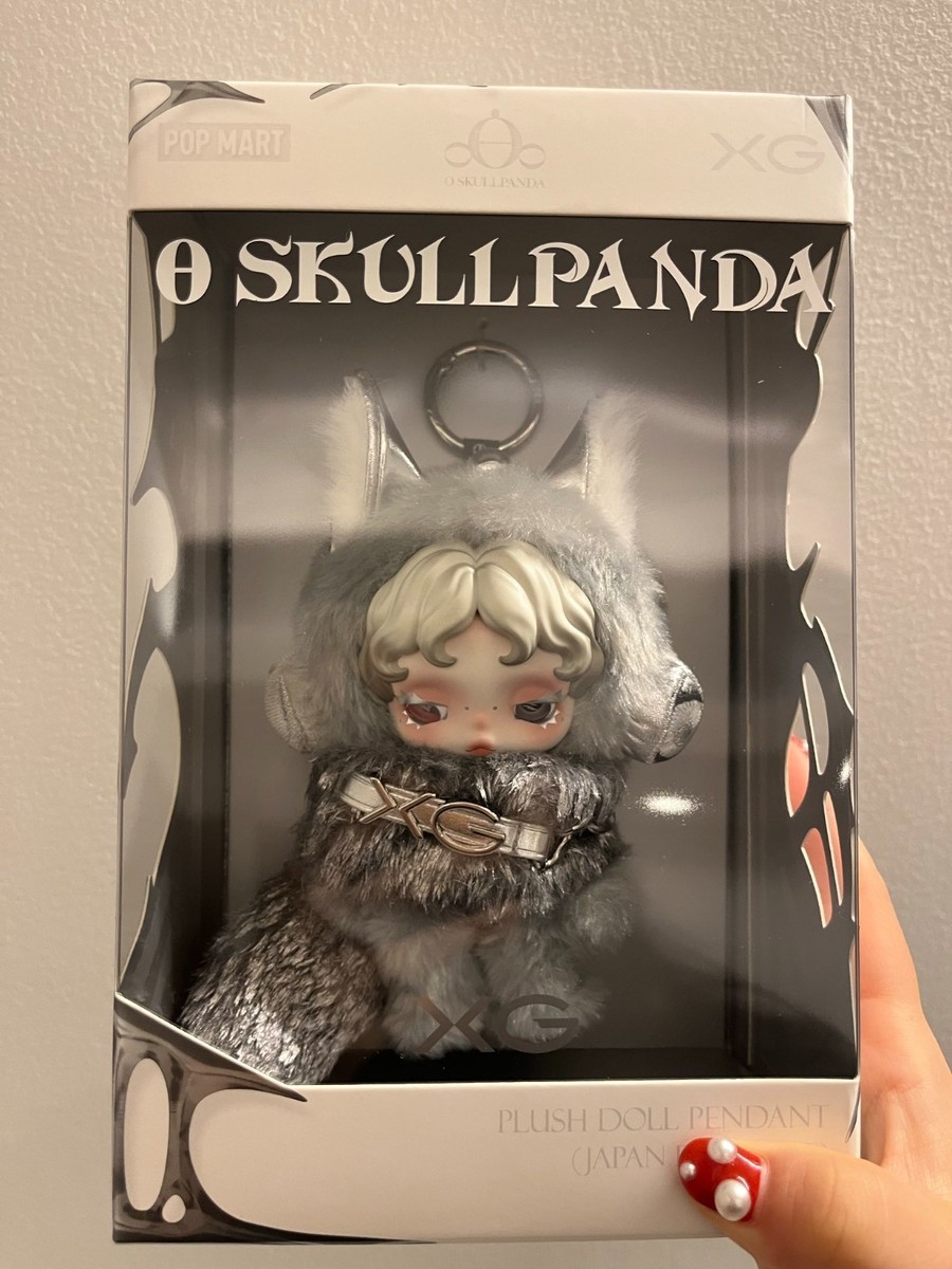 SKULLPANDA x XG Plush Doll Pendant Japan Exclusive SKULLPANDA POP
