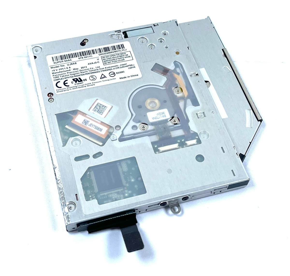 678-0611C UJ8A8 Apple MacBook A1278 MacBook Pro DVD Optical Drive