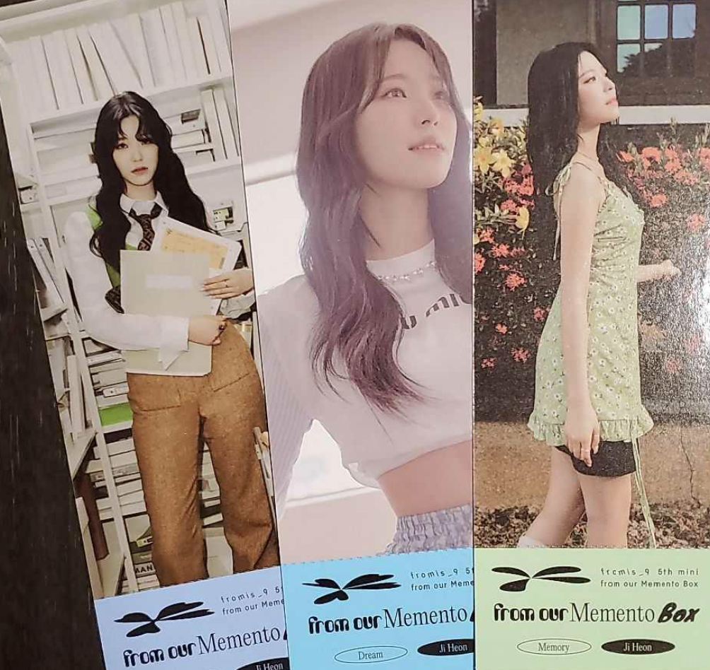 d*9様 fromis_9 トレカ ジホン FCトレーディングカード フォトカー