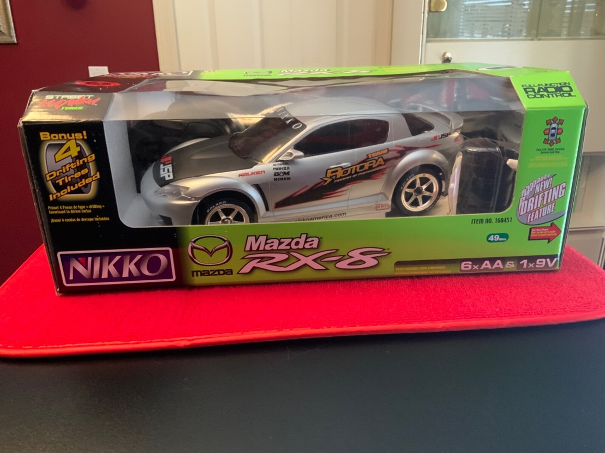 NIKKO 1:16 Scale -STREET MAYHEM TUNER- RC MAZDA RX-8 -BONUS SET