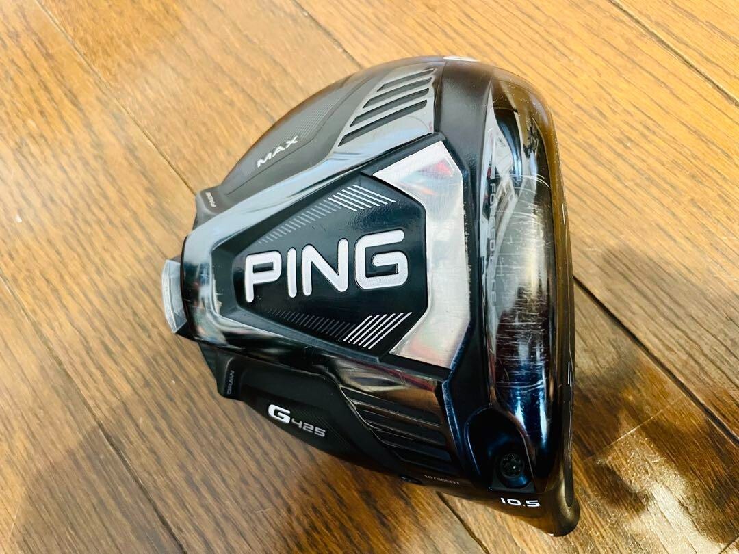 Ping Driver Head Only G425 MAX 10.5degree with Head Cover Right