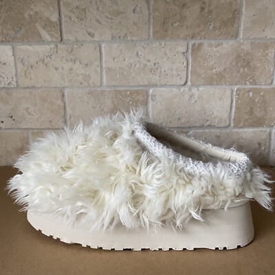UGG FLUFF MOMMA SUGAR WHITE TASMAN 2
