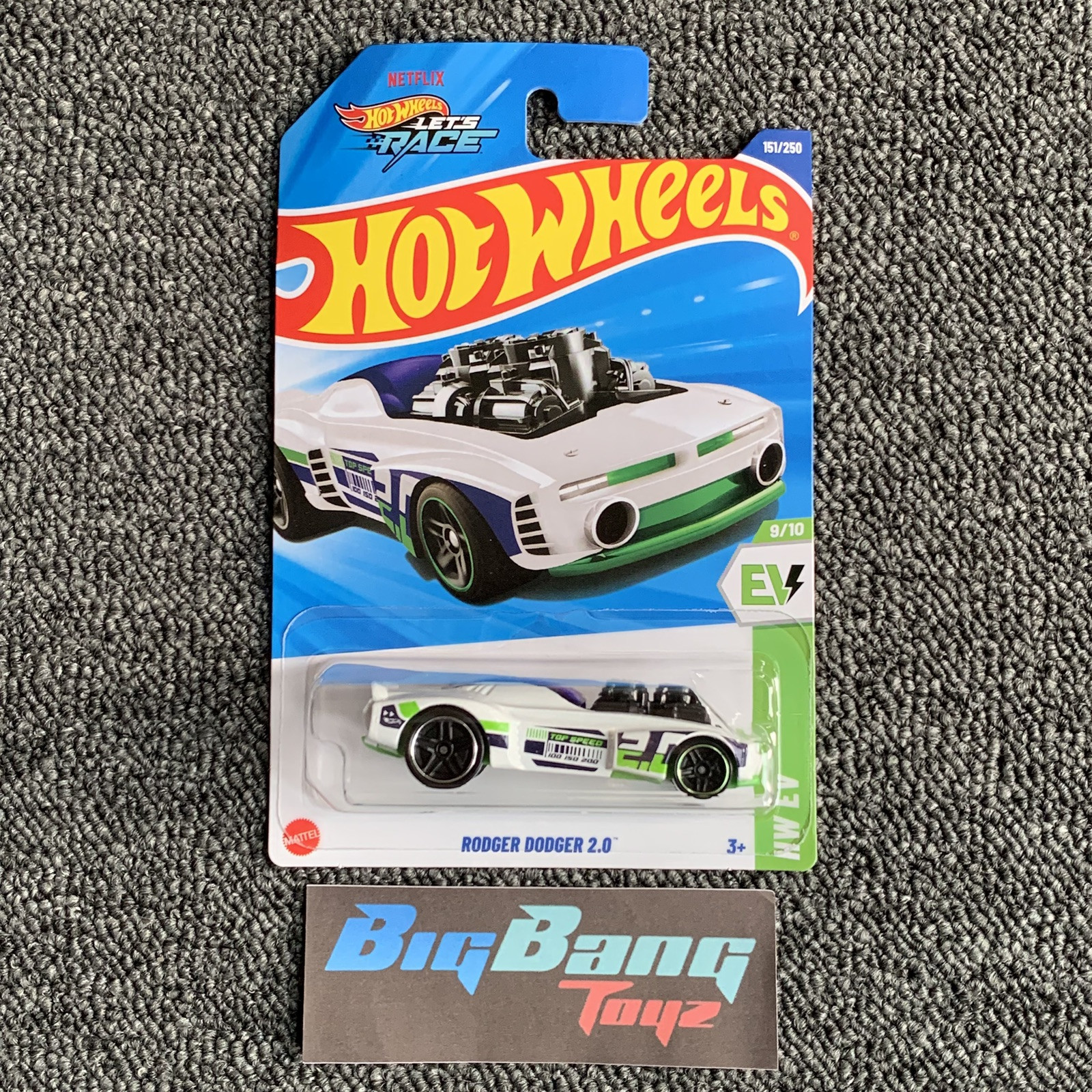 Hot Wheels Rodger Dodger 2.0 #151 Mainline 2025 Case F/G (In-Stock
