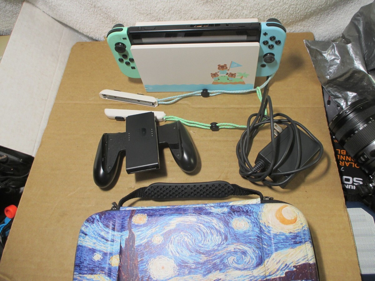 Nintendo Switch Animal Crossing Special Edition Console no Games