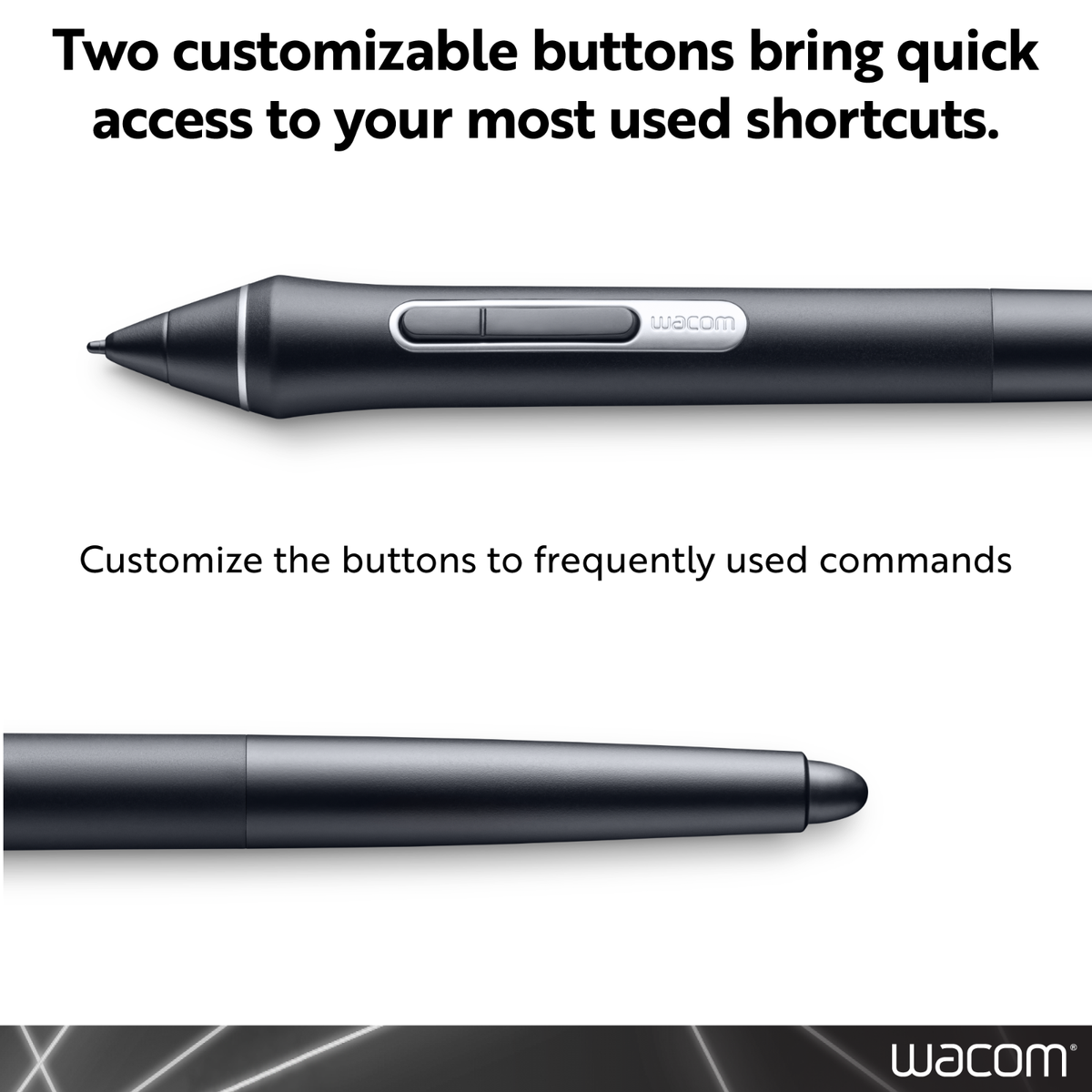 Wacom Pro Pen 2 | Digital Pen/Stylus | KP504E | Wireless | 1 Year