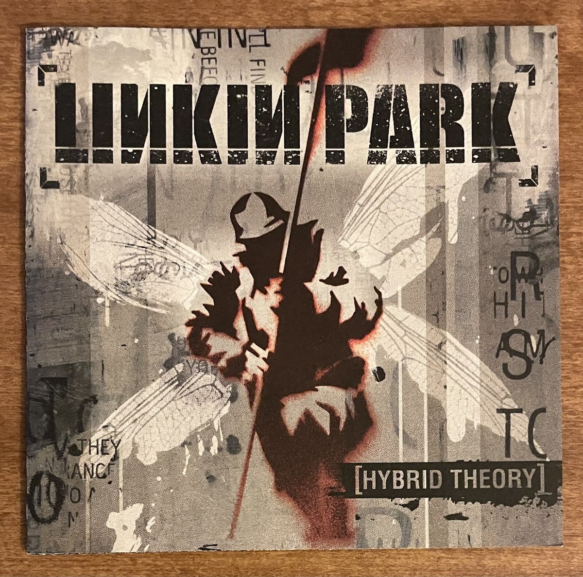 2000 Linkin Park Hybrid Theory CD Booklet Album Art Lyrics 00s
