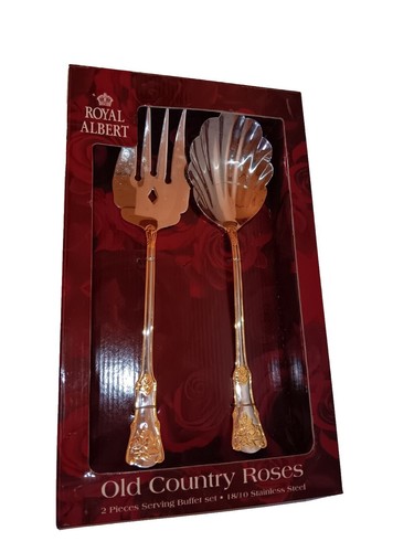 Royal Albert Old Country Roses Stainless Flatware 20 Piece Set | eBay